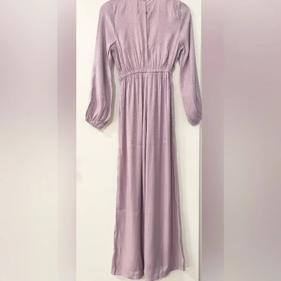 I Love Crazy Lilac Cutout Jumpsuit - Picture 7 of 8